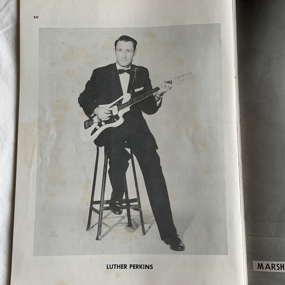 Johnny Cash song and picture folio book 1960 - Picture 9 of 15